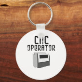 CNC-bewerker Sleutelhanger (Voorkant)