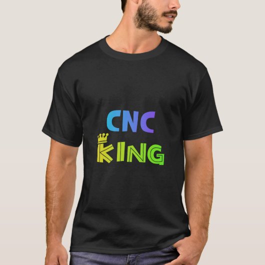 CNC King T-shirt (Voorkant)
