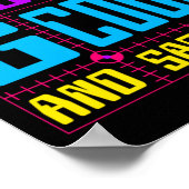CNC Machinist Fluent G-code Sticker Poster (Hoek)