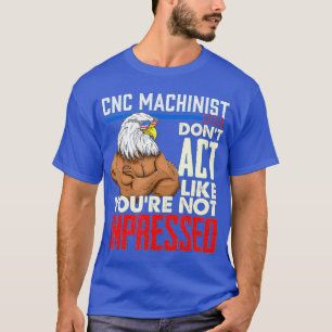 CNC Machinist Grappige Computer Geek T-shirt