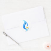 CNG Auto Ronde Sticker (Envelop)