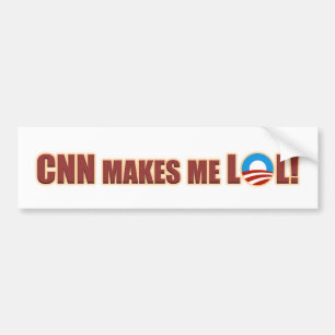 CNN maakt me LOL. Bumpersticker