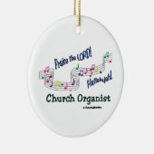 Cnotes Church Organist Keramisch Ornament (Rechts)