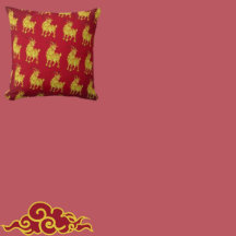 CNY Jaar van de Geit Worpkussen
