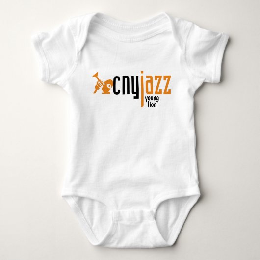 CNY Jazz Young Lion Baby T-shirt (Voorkant)