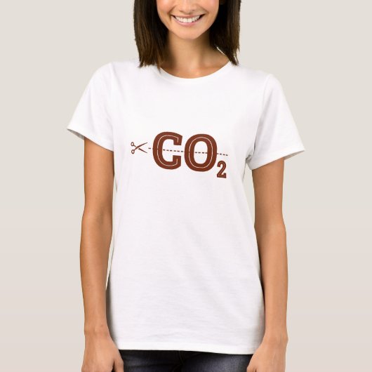 CO2 REDUCTION T-SHIRT (Voorkant)