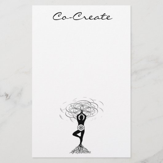 Co-Creëer-Briefpapier Briefpapier (Voorkant)