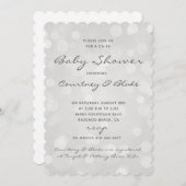 Co-Ed Baby Invitation (Devant / Derrière)