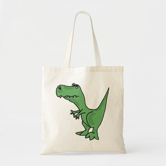CO- Funny T-rex-Canvas tas (Voorkant)