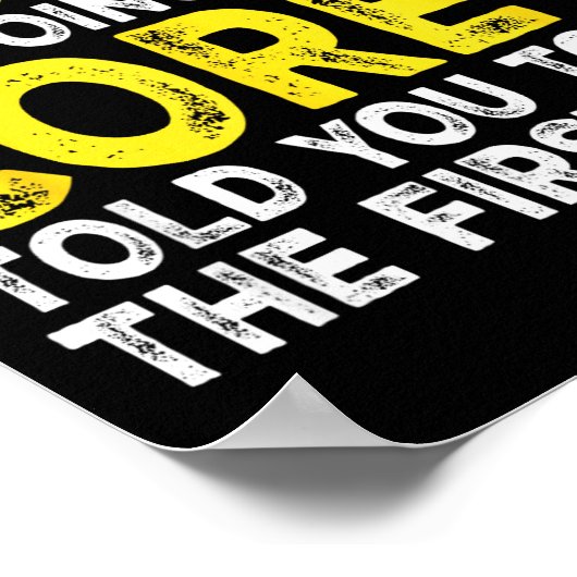 Co - If At First You Don't Succeed Try Doing What  Poster (Hoek)