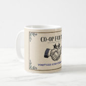 Co-op pour deux - Mug à thé - 11oz B (Devant gauche)