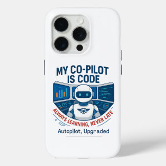 Co-pilot-codeontwerp voor kunstmatige intelligenti iPhone 15 pro case