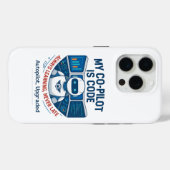 Co-pilot-codeontwerp voor kunstmatige intelligenti Case-Mate iPhone case (Achterkant (horizontaal))