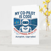 Co-pilot-codeontwerp voor kunstmatige intelligenti kaart (Gele Bloem)