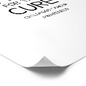 co.support.remedie tegen kanker Poster & Prints (Hoek)