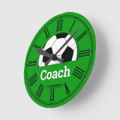 COACH balle de football, horloge de ventilateur de (Angle)