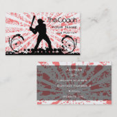 Coach Baseball Visitekaartje (Voorkant / Achterkant)