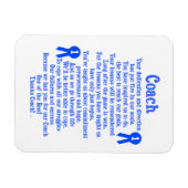 Coach bedankt magneet (Horizontaal)