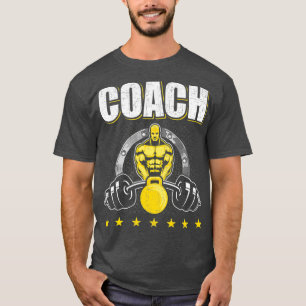 Coach Bodybuilding Gewichtheffen Workout Premium T-shirt