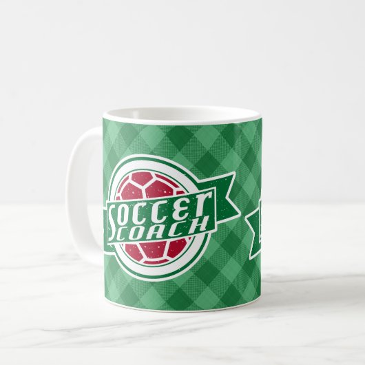 Coach de football Mug (Devant gauche)