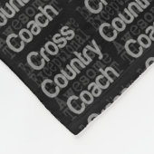 Coach-extraordinaire over land fleece deken (Hoek)