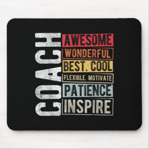 Coach Geweldige Wonderful Best Cool Motivatie Coa Muismat