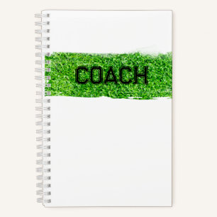 COACH Grass Turf Moderne Sport Notitieboek