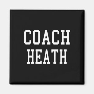 Coach Heath Custom Voetbal Voetbal Team Magneet