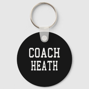 Coach Heath Custom Voetbal Voetbal Team Sleutelhanger
