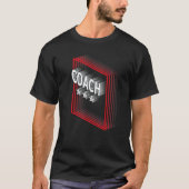 Coach Job Title Appreciation Retro T-shirt (Voorkant)