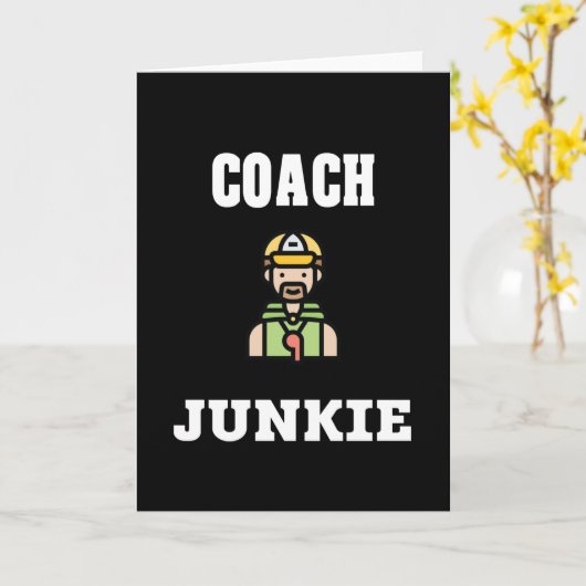 Coach Kaart (Gele Bloem)