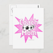 Coach mam briefkaart (Voorkant / Achterkant)