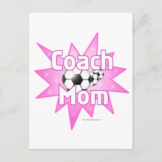 Coach mam briefkaart (Voorkant)