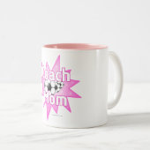 Coach mama tweekleurige koffiemok (Voorkant rechts)