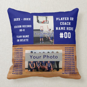 Coach of Senior Night Basketball Gift Ideeën, FOT Kussen