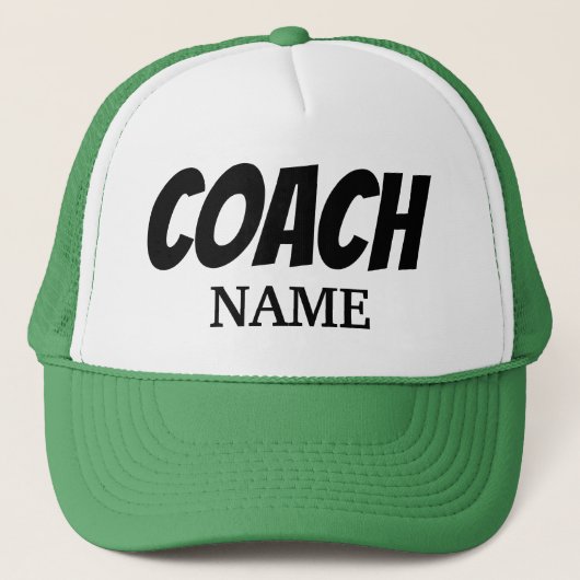 COACH OP MAAT GEMAakte TRUCKER PET (Voorkant)