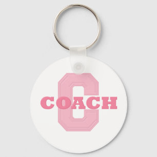 COACH PINK SLEUTELHANGER