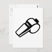 Coach Referee flesje Briefkaart (Voorkant / Achterkant)