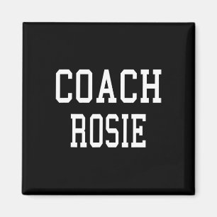 Coach Rosie Maatwerk Voetbal Voetbal Team  Magneet