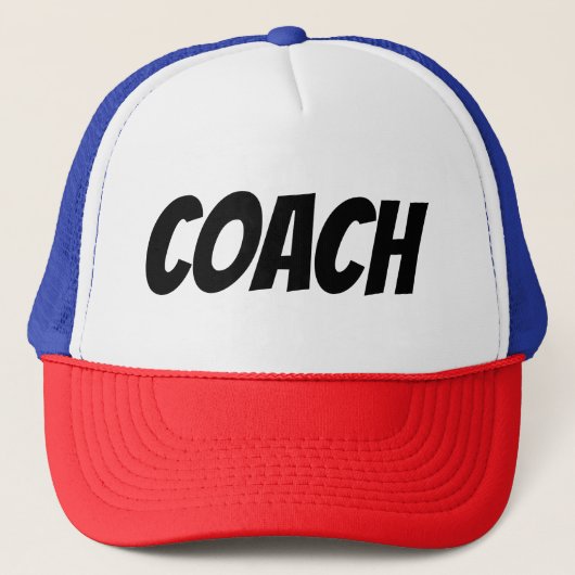 COACH TRUCKER HAT PET (Voorkant)