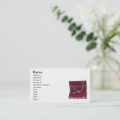 Coach Whistle Briefcase Visitekaartje (Staand voorkant)