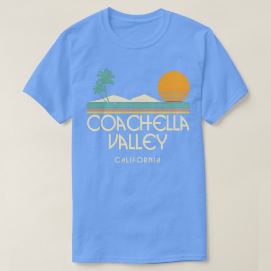 Coachella Valley California TShirt 7 (Design devant)