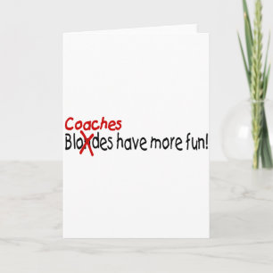 Coaches hebben meer plezier kaart