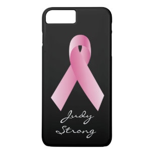 Coaches voor een goede zaak_Big Pink Ribbon_person iPhone 8 Plus / 7 Plus Hoesje