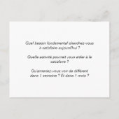 Coaching Card: Maslow's piramide Briefkaart (Achterkant)