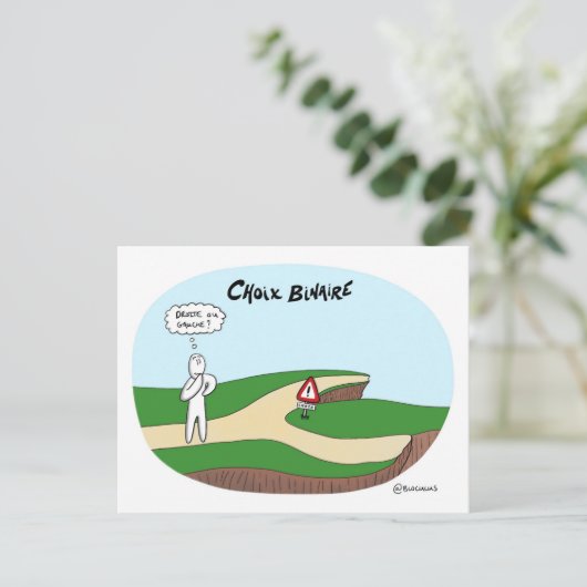 Coaching carte "Choix binaire" (Debout devant)