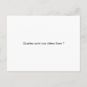 Coaching carte : "Suivre une idée fixe..." (Dos)