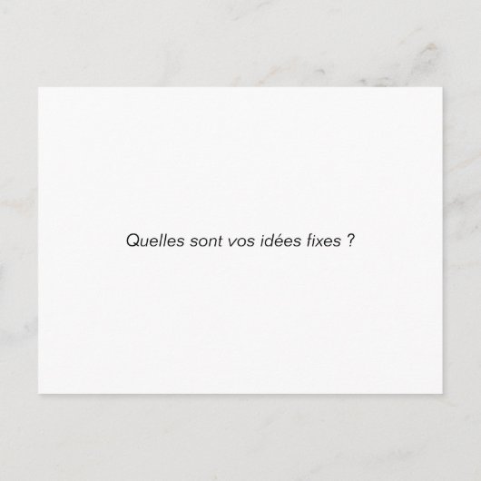 Coaching carte : "Suivre une idée fixe..." (Dos)