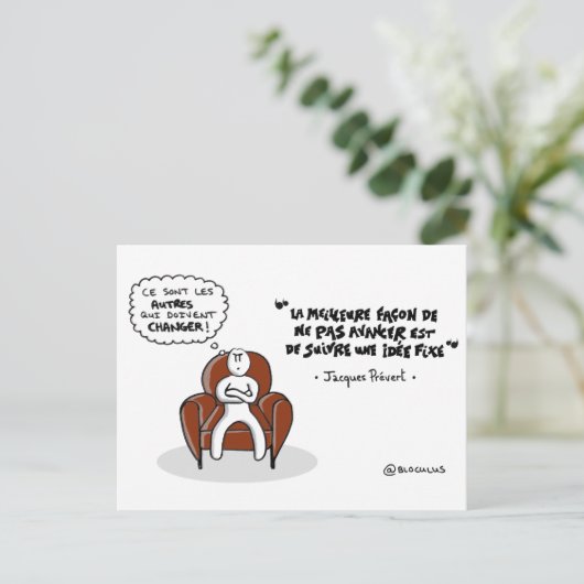 Coaching carte : "Suivre une idée fixe..." (Debout devant)