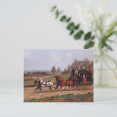 Coaching Scene Briefkaart (Staand voorkant)